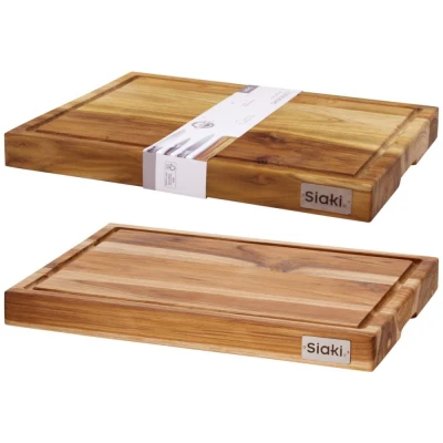 Siaki Huishoud Prkénko krájecí teak 40 × 30 cm