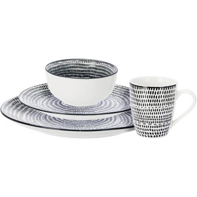 Siaki Jídelní sada porcelánová 16 ks