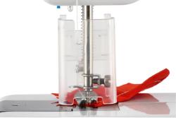 Šicí dětský stroj 25cm set s doplňky kovový na trafo / baterie Světlo Zvuk