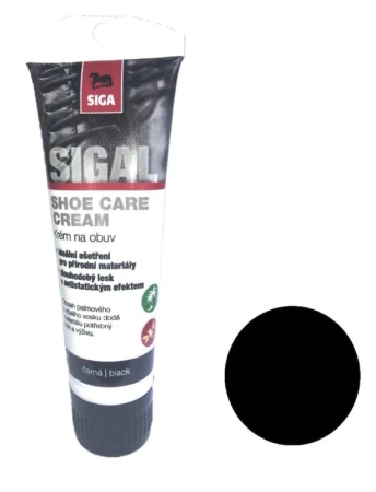 SIGAL Krém na obuv tuba s aplikátorem 75 ml NO. 3