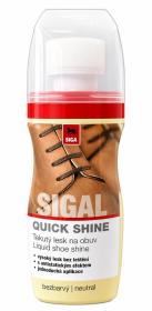 Siga Černý tekutý lesk na botyL 75 ml Siga Černý tekutý lesk na botyL 75 ml