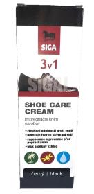 Siga Černý impregnační krém na botyL 75 ml