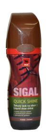 Siga Černý tekutý lesk na botyL 75 ml