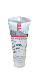 Siga SIGAL Krém na obuv bílý krycí tuba s aplikátorem 50 ml NO. 3A