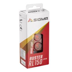 SIGMA Blikačka zadní BUSTER RL150 USB, černá