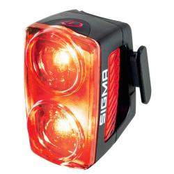 SIGMA Blikačka zadní BUSTER RL150 USB, černá