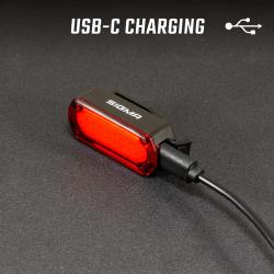 Sigma Blikačka zadní NYTE CLIP, USB-C, černé