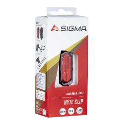 Sigma Blikačka zadní NYTE CLIP, USB-C, černé