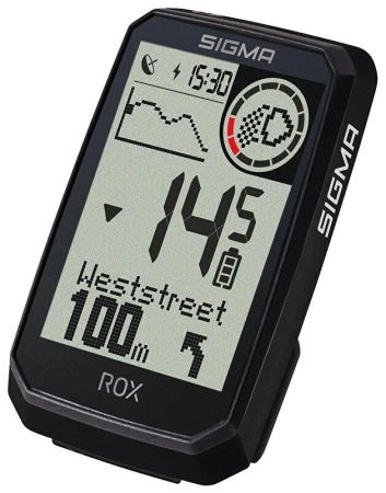 Sigma Rox 4.0 Endurance GPS černý cyklocomputer