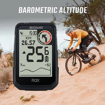 Sigma Rox 4.0 Endurance GPS černý cyklocomputer