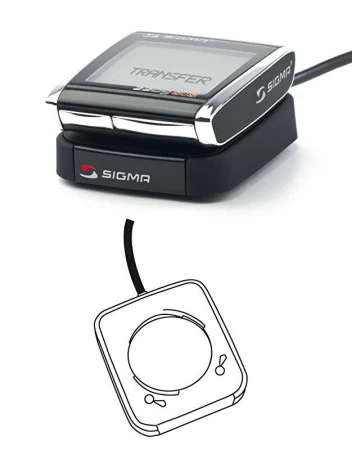 Sigma BC1909-2209 černá USB dokovací stanice pro cyklocomputer