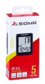 SIGMA Počítač BC 5.0 ATS WL černý