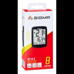 SIGMA Počítač BC 8.0 ATS WL, černý