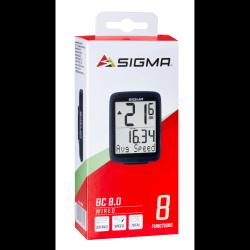 SIGMA Počítač BC 8.0, černý