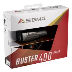 SIGMA Světlo přední BUSTER 400 USB, černé
