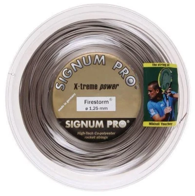 Signum Pro Firestorm Youzhny tenisový výplet 200 m Signum Pro Firestorm Youzhny tenisový výplet 200 m
