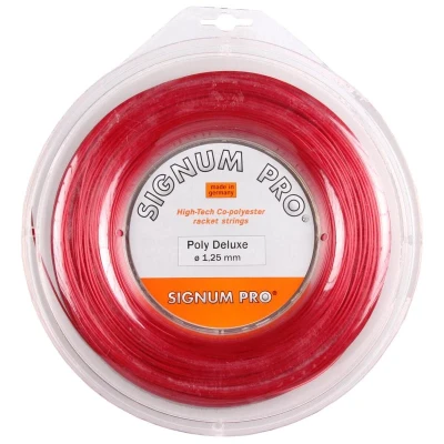 Signum Pro Poly Deluxe Red tenisový výplet 200m Signum Pro Poly Deluxe Red tenisový výplet 200m