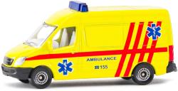 Siku Auto ambulance dodávka žlutá CZ model kov 0809