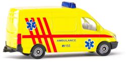 Siku Auto ambulance dodávka žlutá CZ model kov 0809