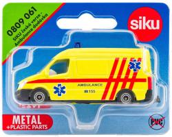 Siku Auto ambulance dodávka žlutá CZ model kov 0809