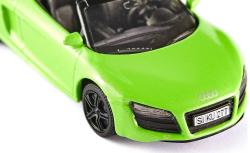 Siku Auto Audi A8 Spyder Cabriolet světle zelený 8cm blistr kov
