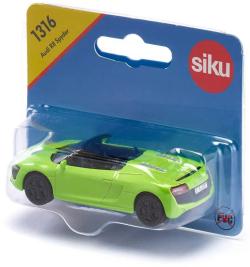 Siku Auto Audi A8 Spyder Cabriolet světle zelený 8cm blistr kov