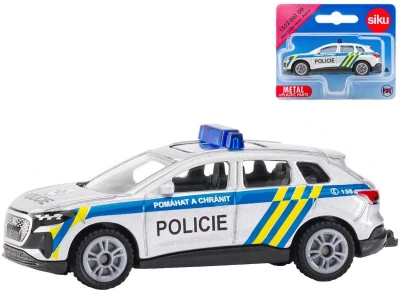 Siku Auto Audi Q4 e-tron česká policie kovový model 1552 Siku Auto Audi Q4 e-tron česká policie kovový model 1552