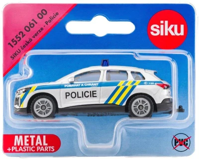 Siku Auto Audi Q4 e-tron česká policie kovový model 1552