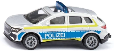 Siku Auto AUDI Q4 e-tron německá policie osobní vůz model kov 1552