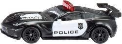 Siku Auto Chevrolet Corvette ZR1 americká policie model kov Siku Auto Chevrolet Corvette ZR1 americká policie model kov
