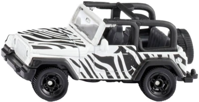 Siku Auto Jeep Wrangler Safari černobílý kovový model 1546