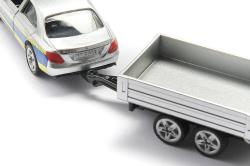 Siku Auto Mercedes-Benz E 350 německá policie osobní vůz model kov 1504