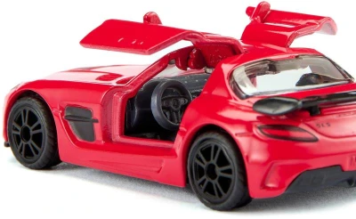 Siku Auto Mercedes-Benz SLS AMG červený kovový model 1119