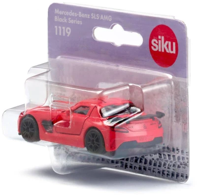 Siku Auto Mercedes-Benz SLS AMG červený kovový model 1119