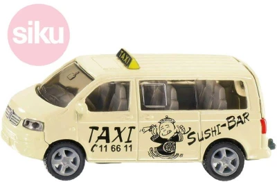 Siku Auto model taxi VW Volkswagen Transporter kov 1360