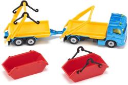 Siku Auto nákladní set s přívěsem a 2 kontejnery kov 1695