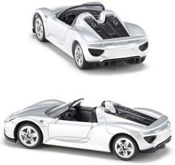 Siku Auto osobní Porsche 918 Spider stříbrný model 1:55 kov