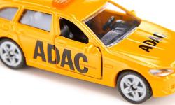 Siku Auto osobní servisní žluté ADAC BMW 520i Touring model kov 1422