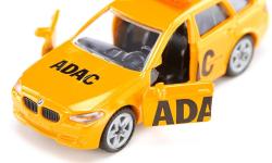 Siku Auto osobní servisní žluté ADAC BMW 520i Touring model kov 1422