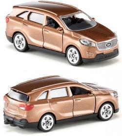 Siku Auto osobní SUV Kia Sorento mocca model kov