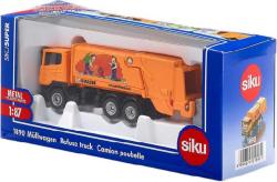 Siku Auto popeláři Scania set s kontejnerem Faun model 1:87 kov