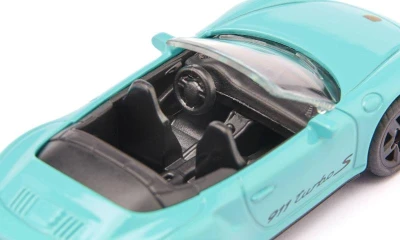 Siku Auto Porsche 911 Turbo S Cabriolet kovový model 1117