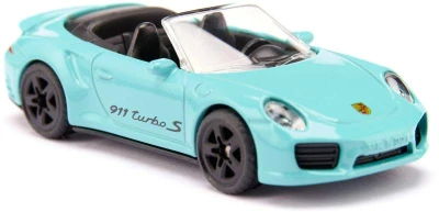Siku Auto Porsche 911 Turbo S Cabriolet kovový model 1117