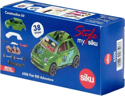 Siku Auto skládací Fiat 500 Adventure zelený model kov 6506