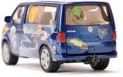 Siku Auto skládací Volkswagen T5 Astronaut modrý model kov 6509