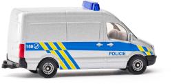 Siku Auto Van česká Policie stříbrná dodávka CZ design kovový model