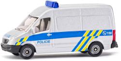 Siku Auto Van česká Policie stříbrná dodávka CZ design kovový model