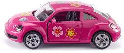 Siku Auto Volkswagen Beetle růžový set s nálepkami model kov 1488