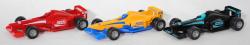 Siku Auto závodní formule set 3ks závodnička model kov 0411