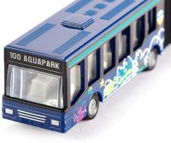 Siku Blister Autobus městský kloubový kovový model s grafikou 1617